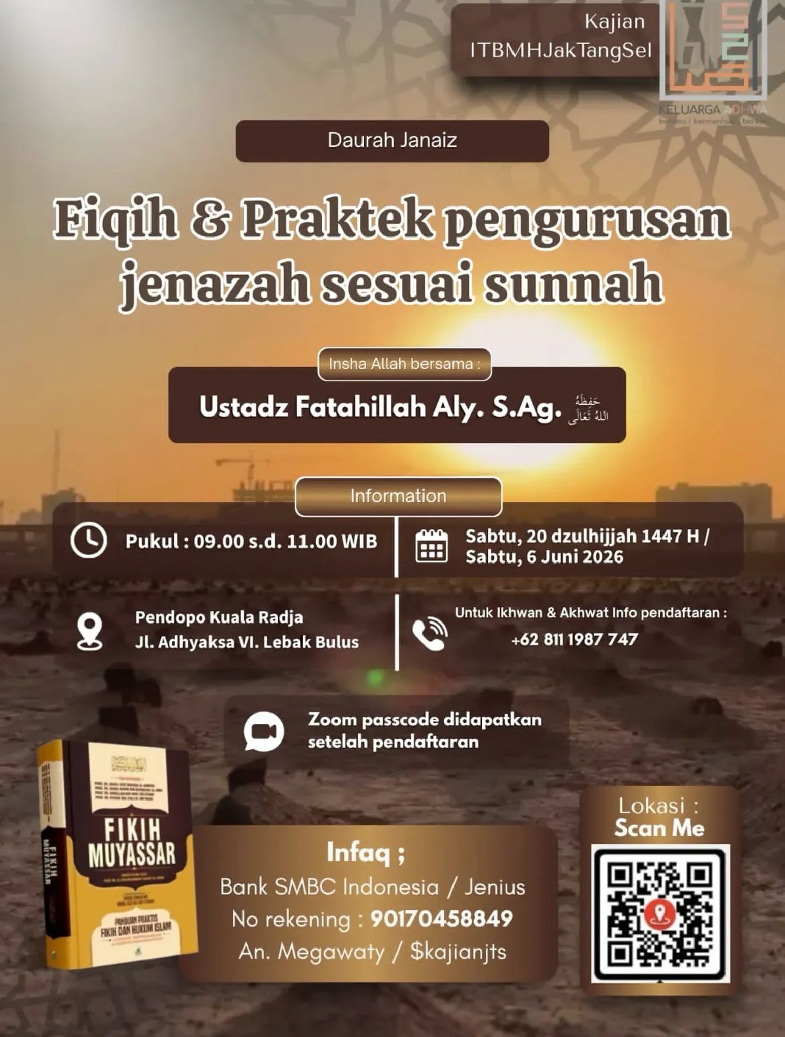 Fiqh & Praktik pengurusan jenazah sesuai sunnah