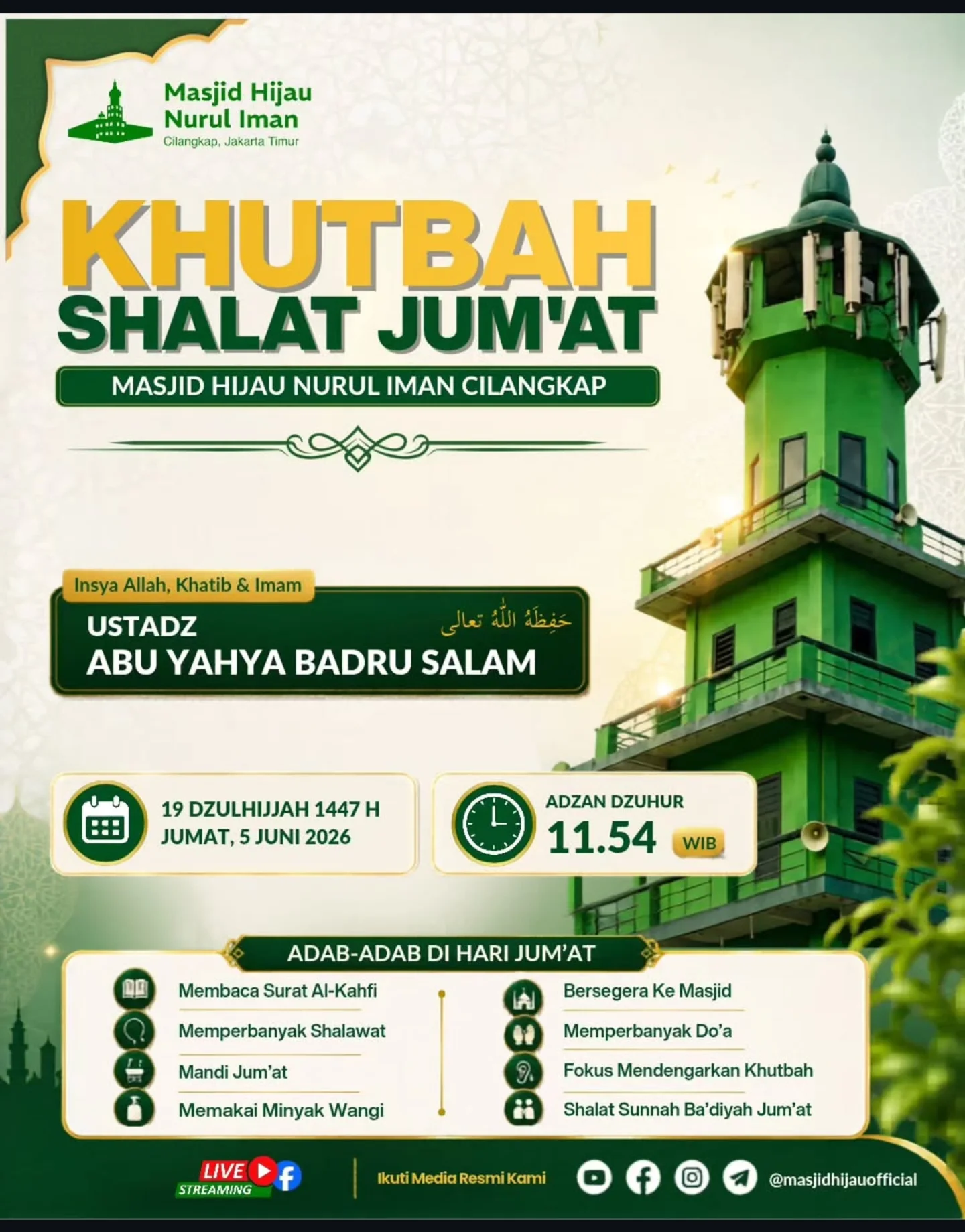 Khutbah Shalat Jum'at