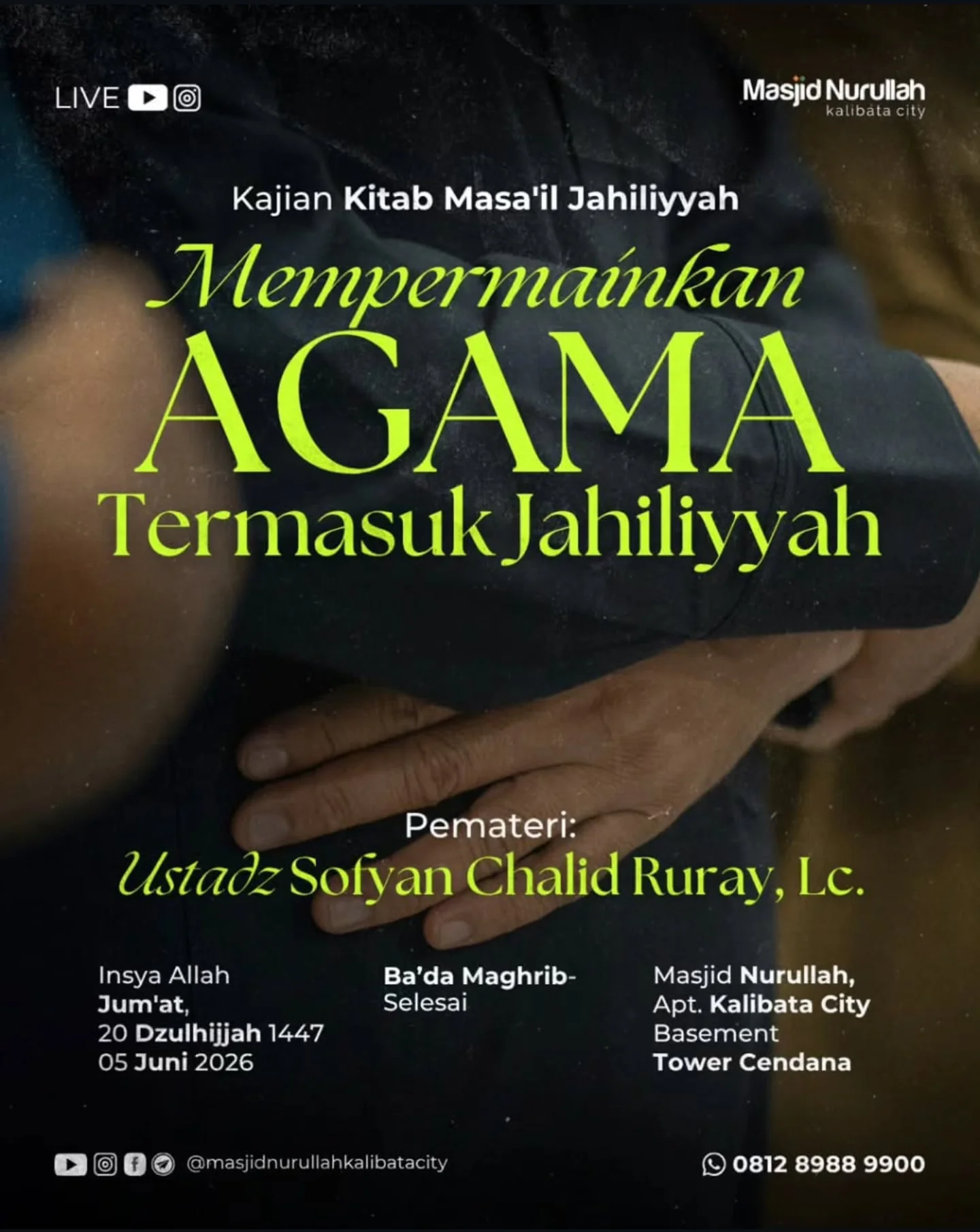Mempermainkan AGAMA Termasuk Jahiliyyah