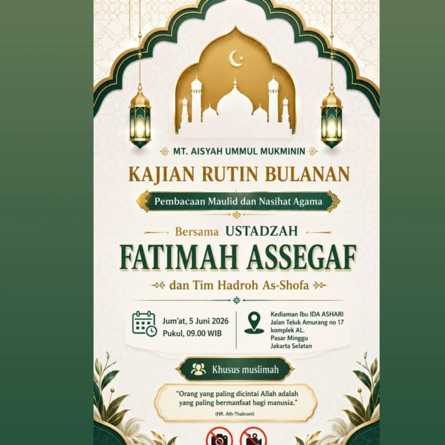 Kajian Rutin Bulanan