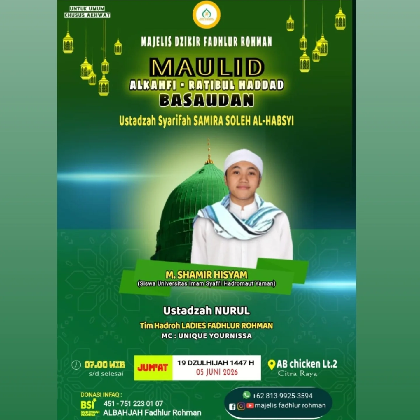 Maulid Al-Kahfi - Ratibul Haddad Basaudan