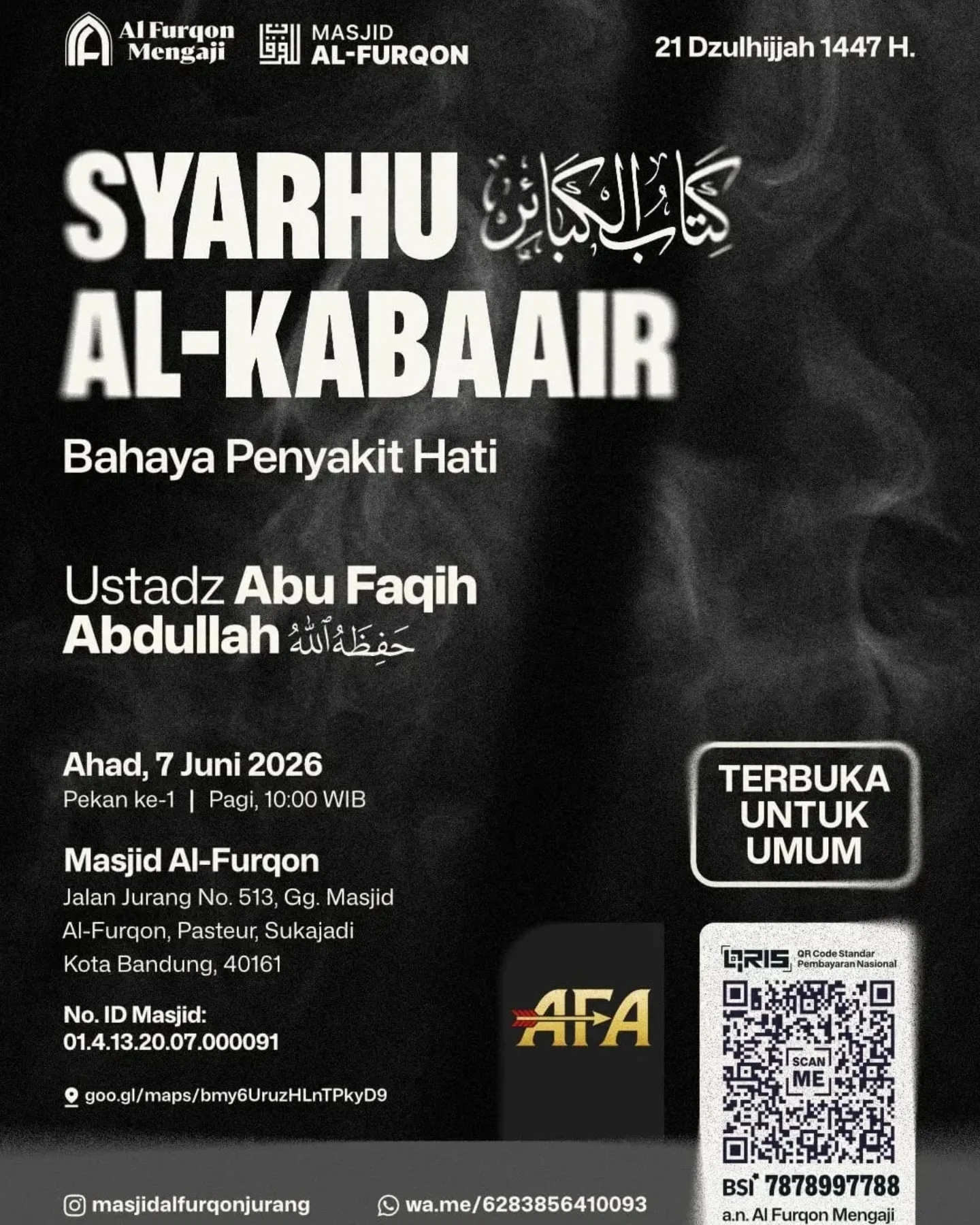 Syarhu Al-Kabaair: Bahaya Penyakit Hati