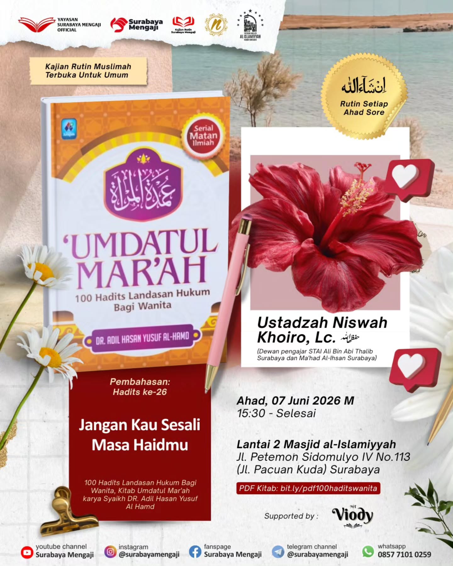 Kajian Rutin Khusus Muslimah