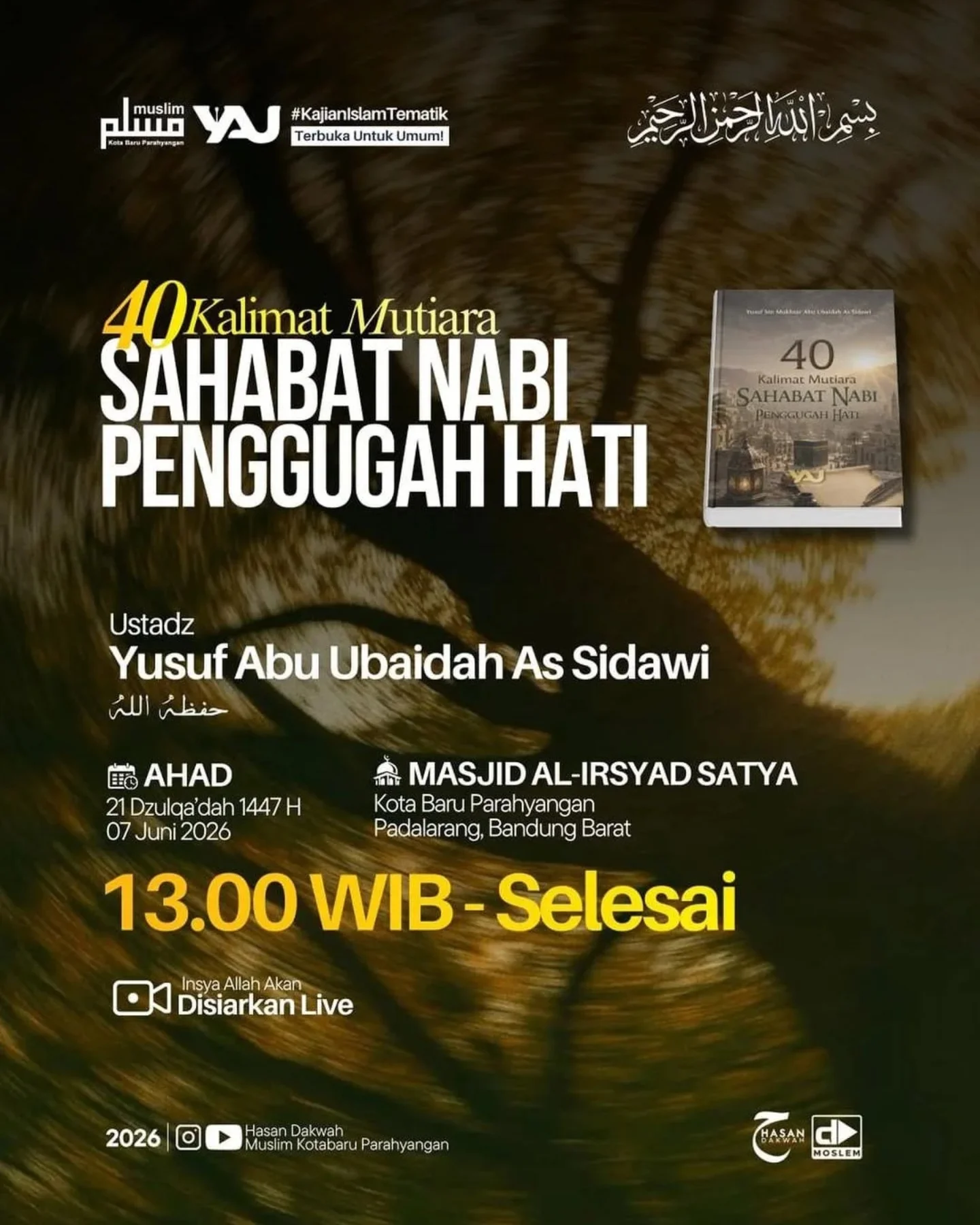40 Kalimat Mutiara Sahabat Nabi Penggugah Hati