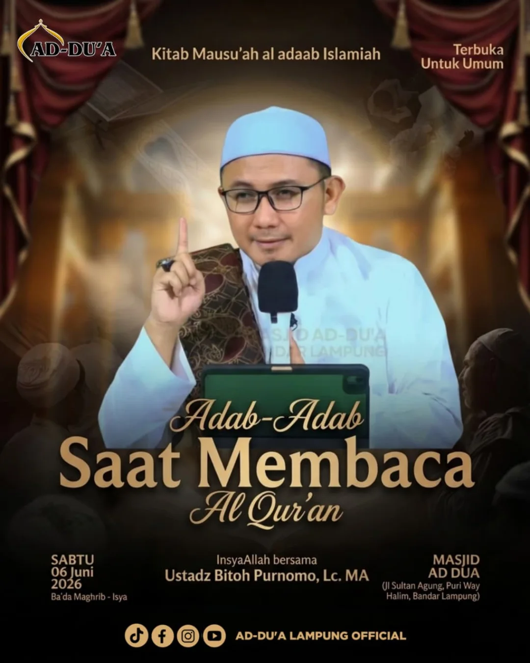 Adab-Adab Saat Membaca Al Qur'an