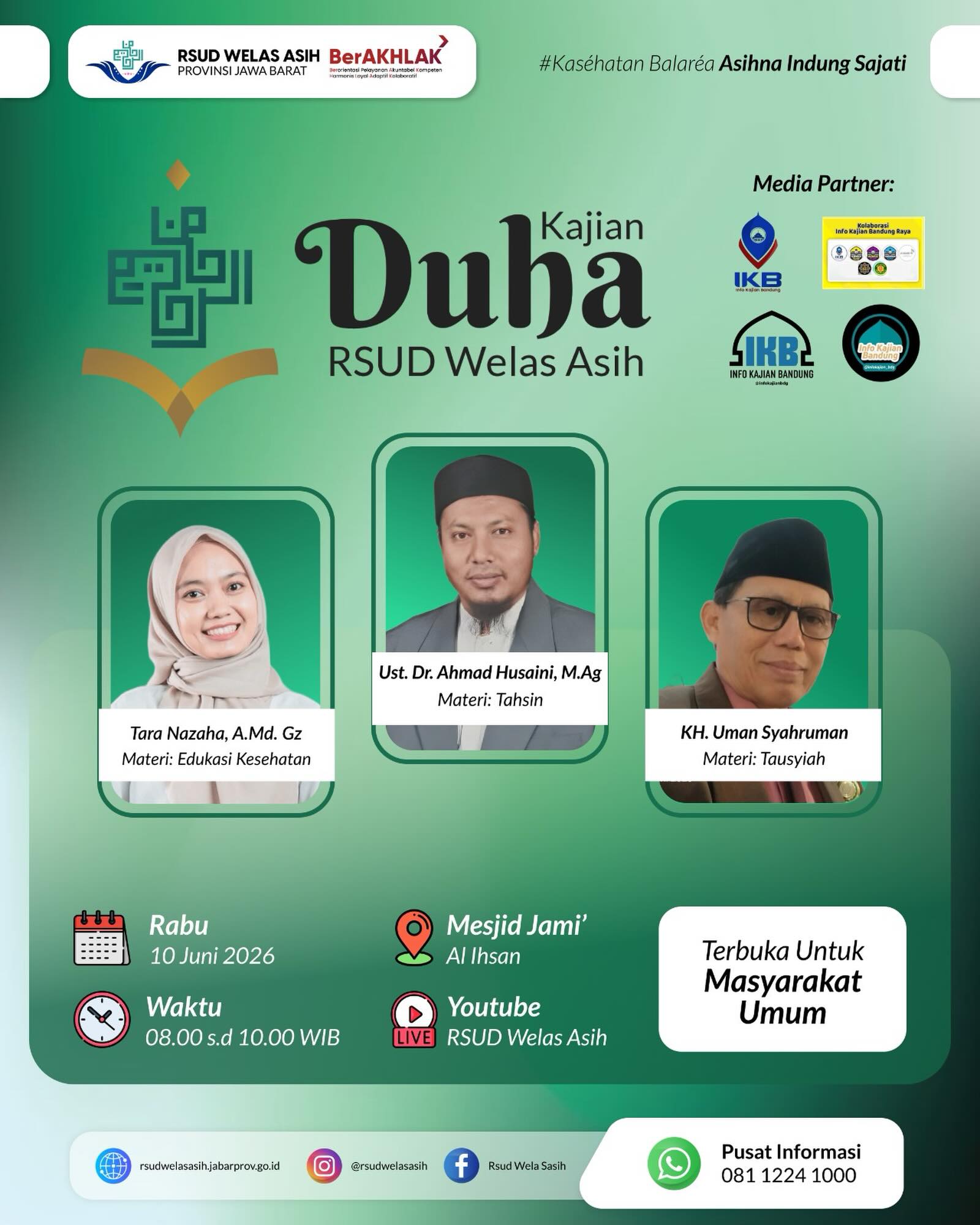 Kajian Duha RSUD Welas Asih