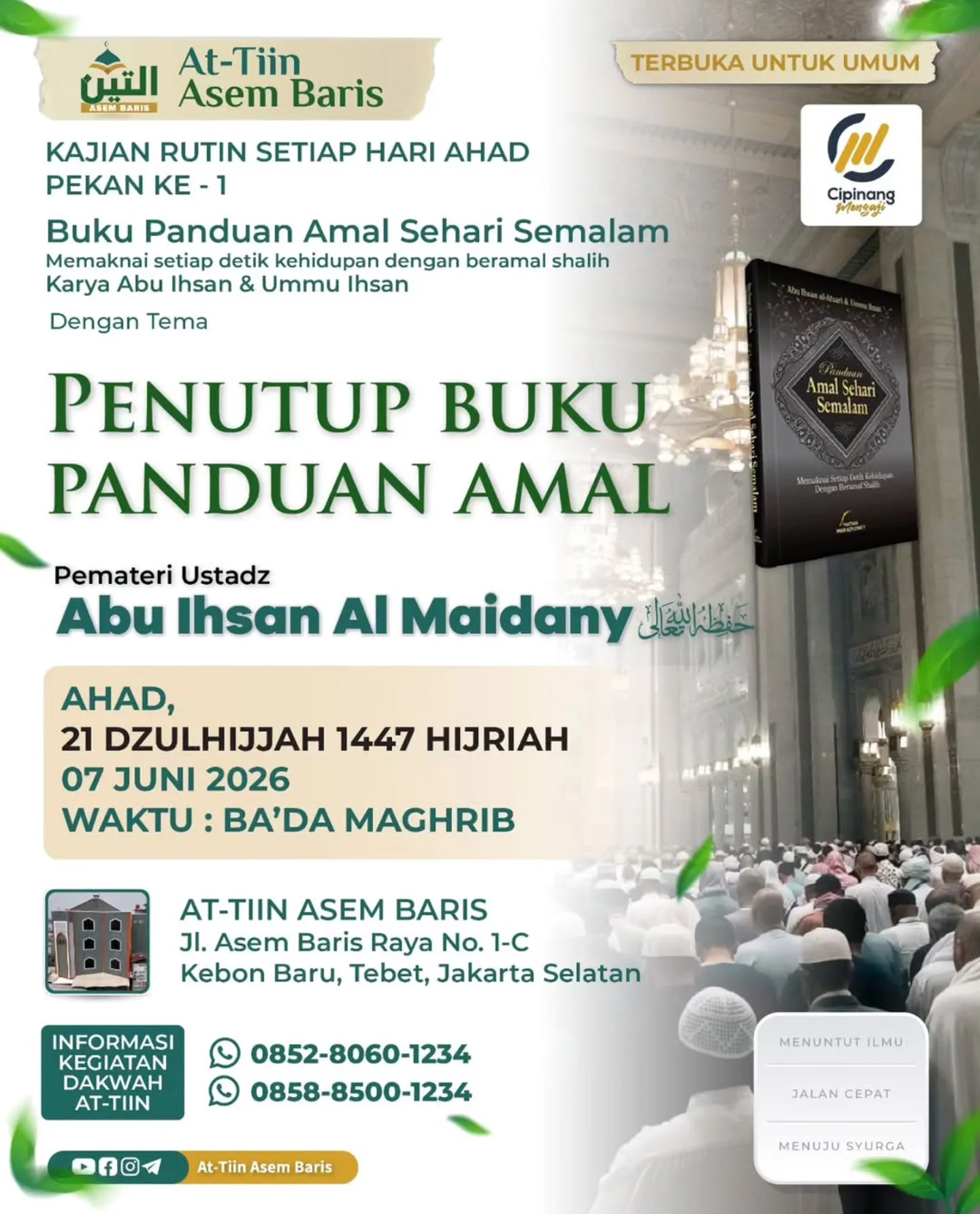 Penutup Buku Panduan Amal