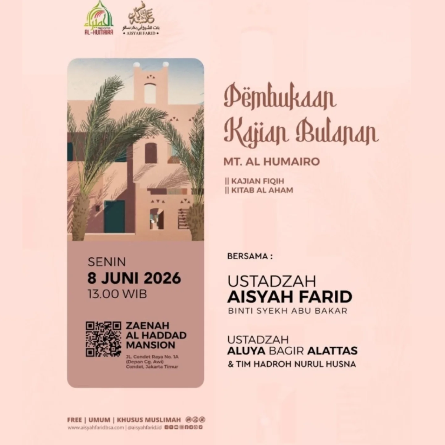 Pembukaan Kajian Bulanan MT. Al Humairo