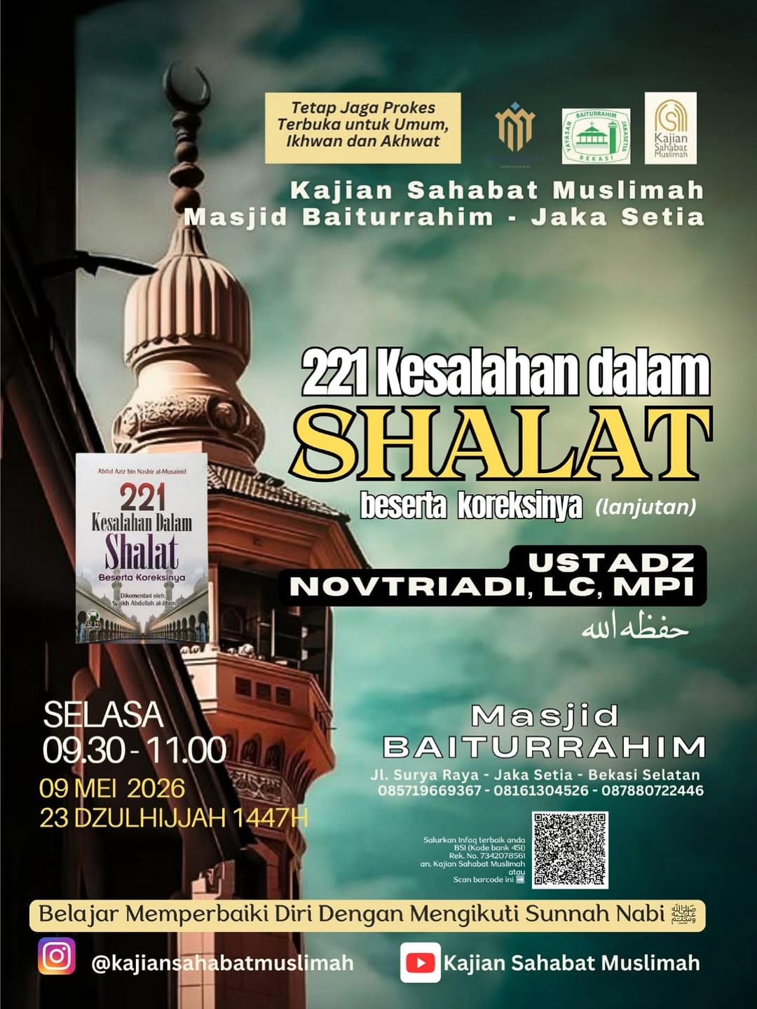 221 Kesalahan Dalam Shalat Beserta Koreksinya (lanjutan)