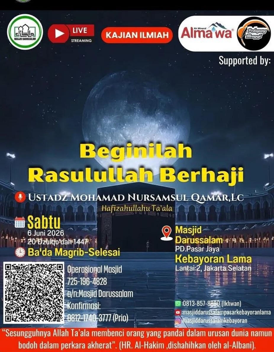 Beginilah Rasulullah Berhaji