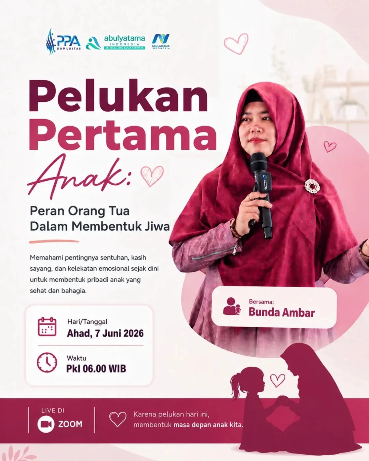 Pelukan Pertama Anak