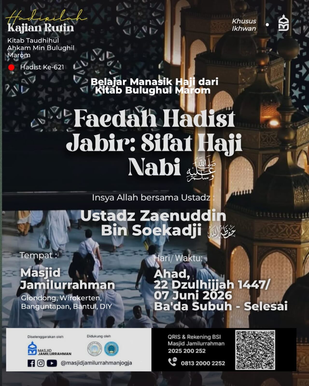 Faedah Hadis Jabir: Sifat Haji Nabi