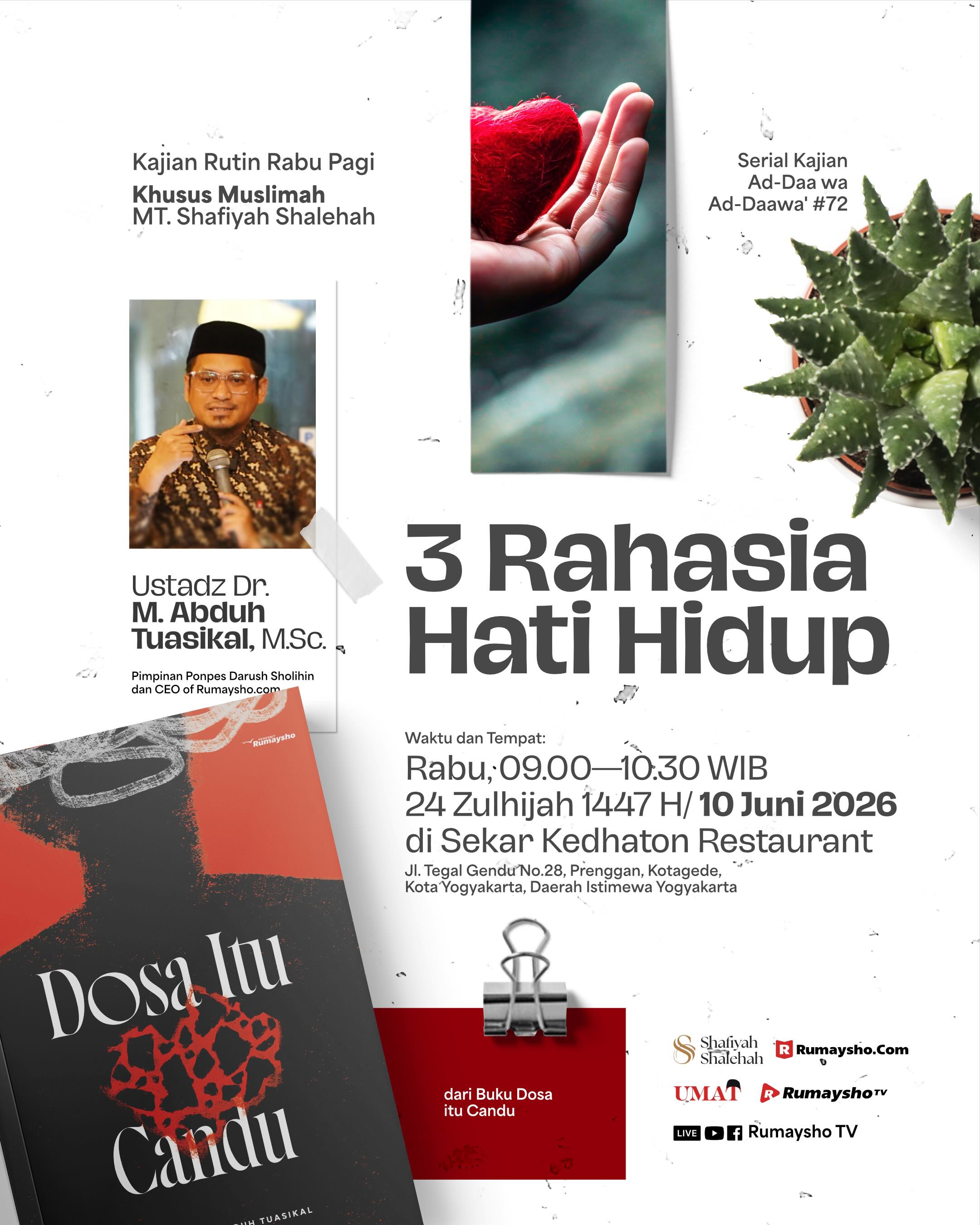 3 Rahasia Hati Hidup