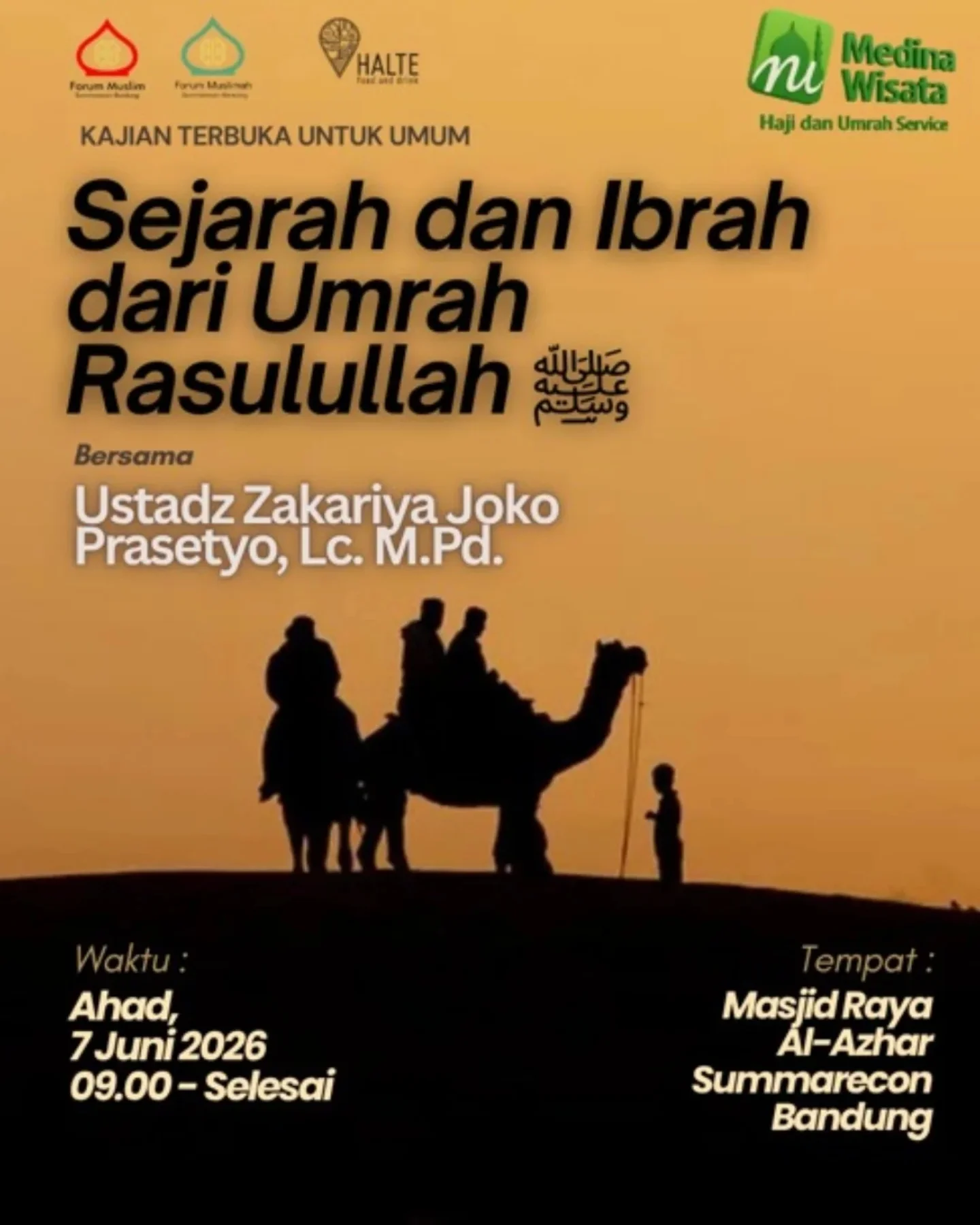 Sejarah dan Ibrah dari Umrah Rasulullah