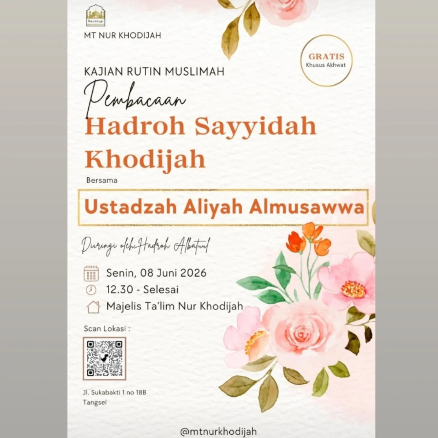 Kajian Rutin Muslimah