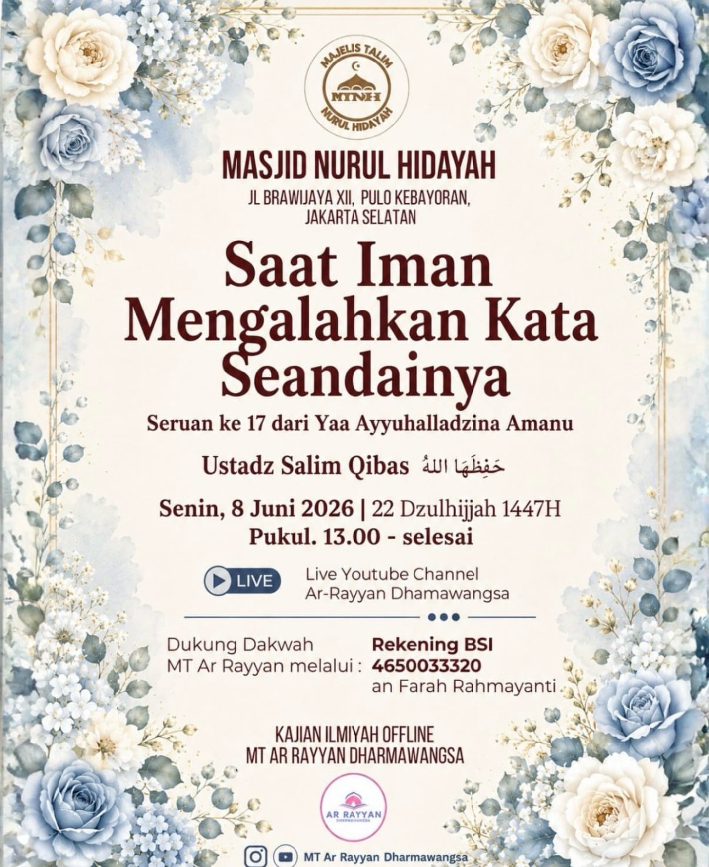 Saat Iman Mengalahkan Kata Seandainya