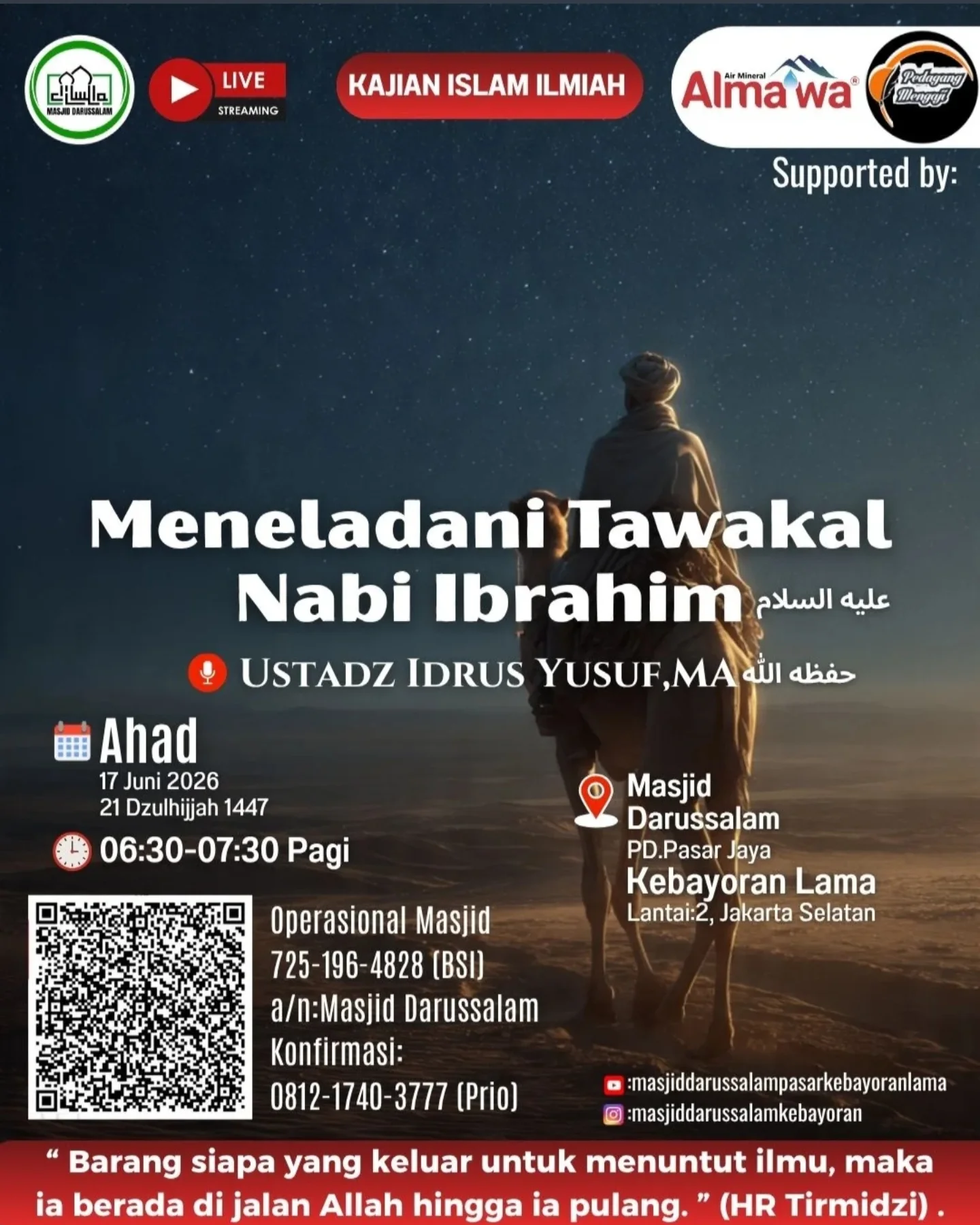 Meneladani Tawakal Nabi Ibrahim