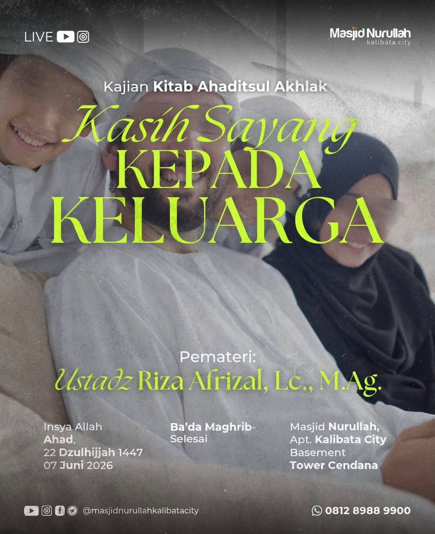 Kajian Kitab Ahaditsul Akhlak