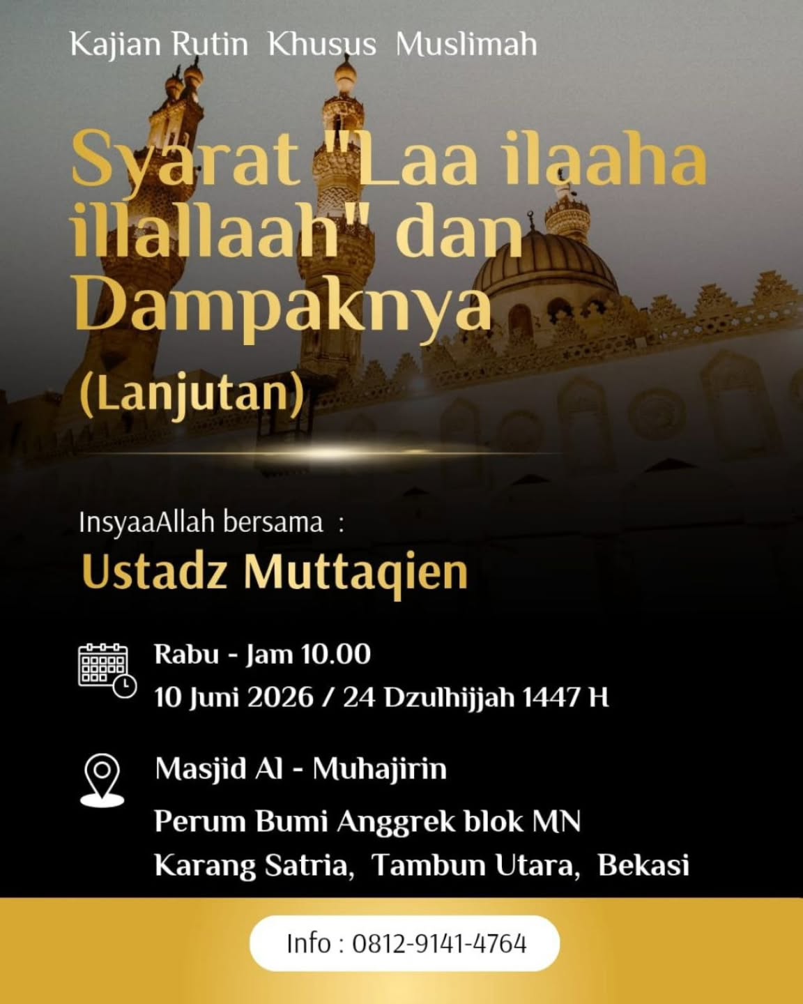 Syarat Laa ilaha illallah dan Dampaknya (Lanjutan)