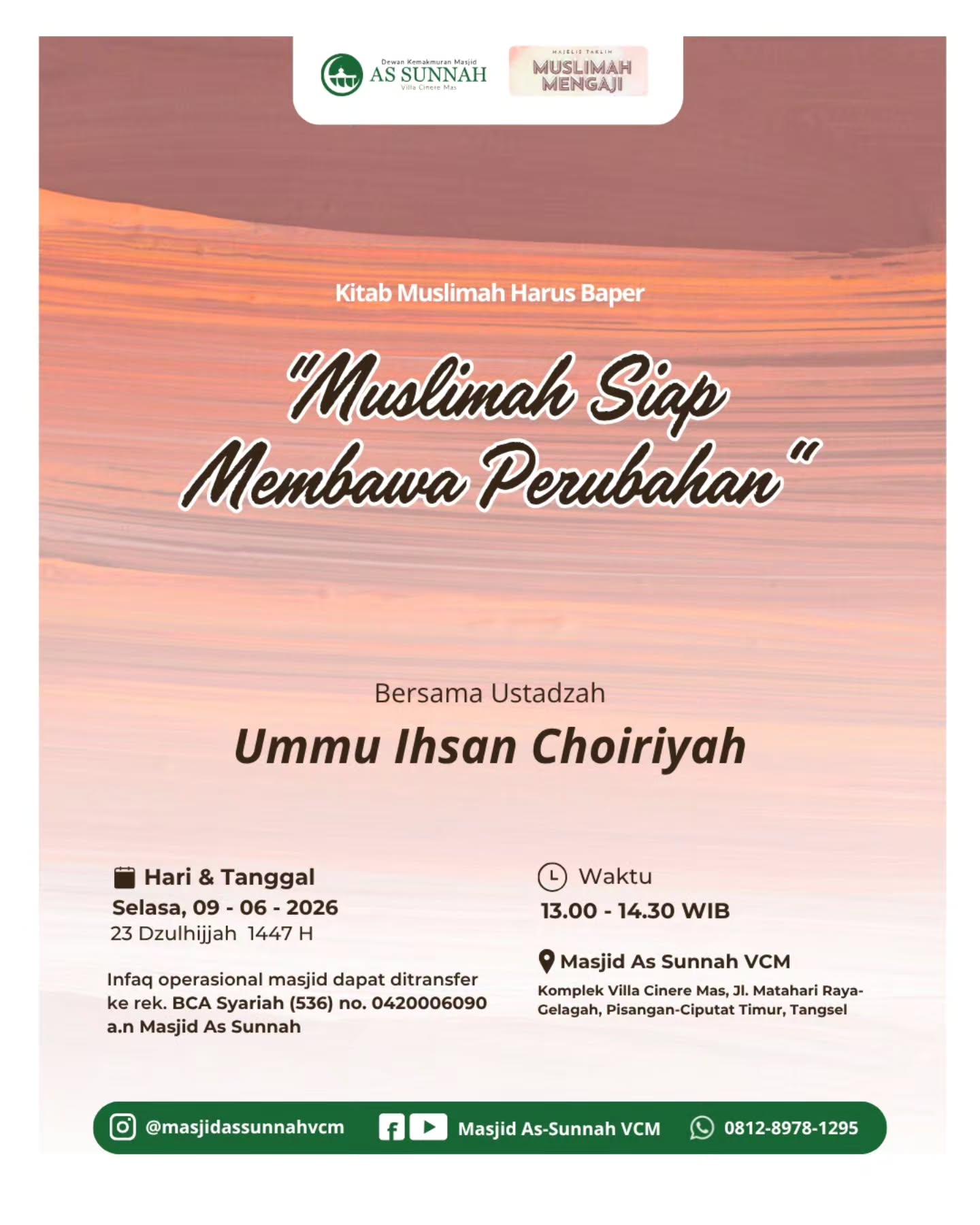 Muslimah Siap Membawa Perubahan