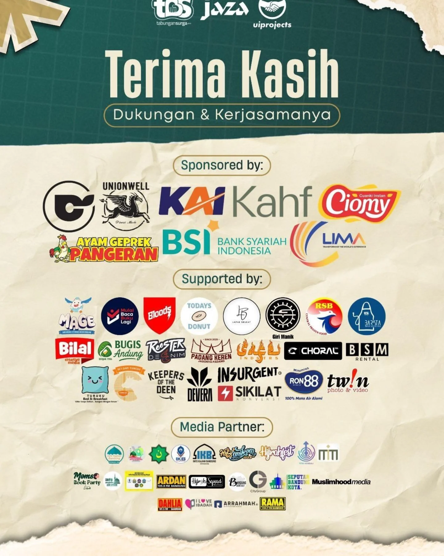 Muslim Fun Gigs 2026 Bandung