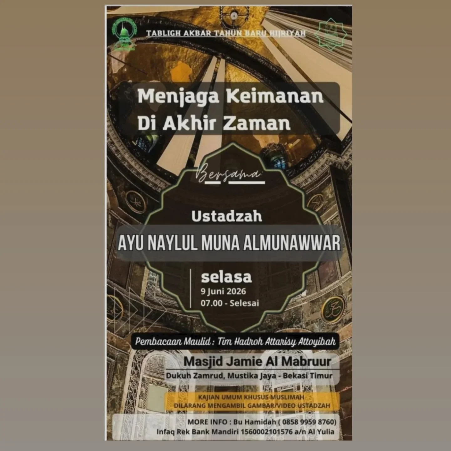 Menjaga Keimanan Di Akhir Zaman