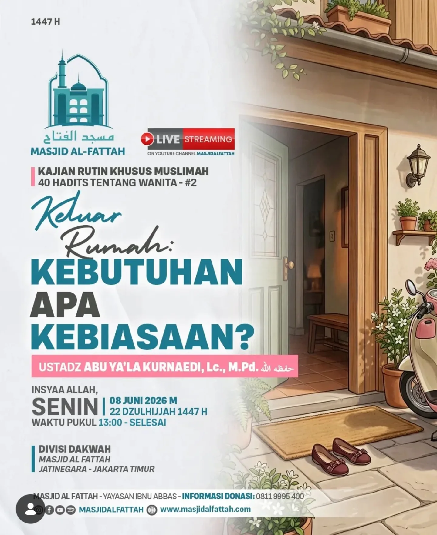 Keluar Rumah: Kebutuhan Apa Kebiasaan?