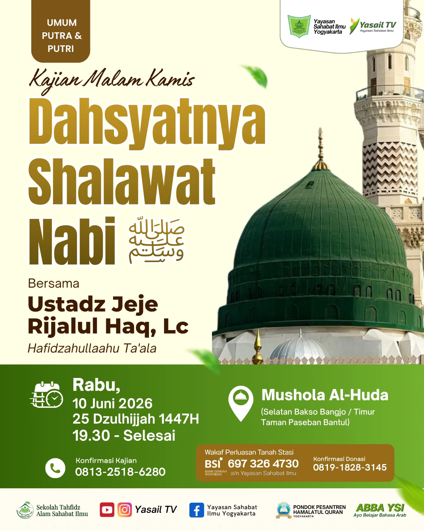 Dahsyatnya Shalawat Nabi