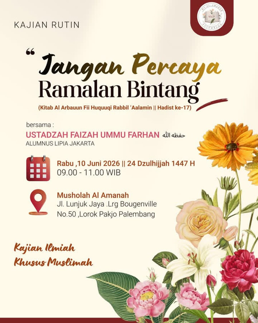 Jangan Percaya Ramalan Bintang