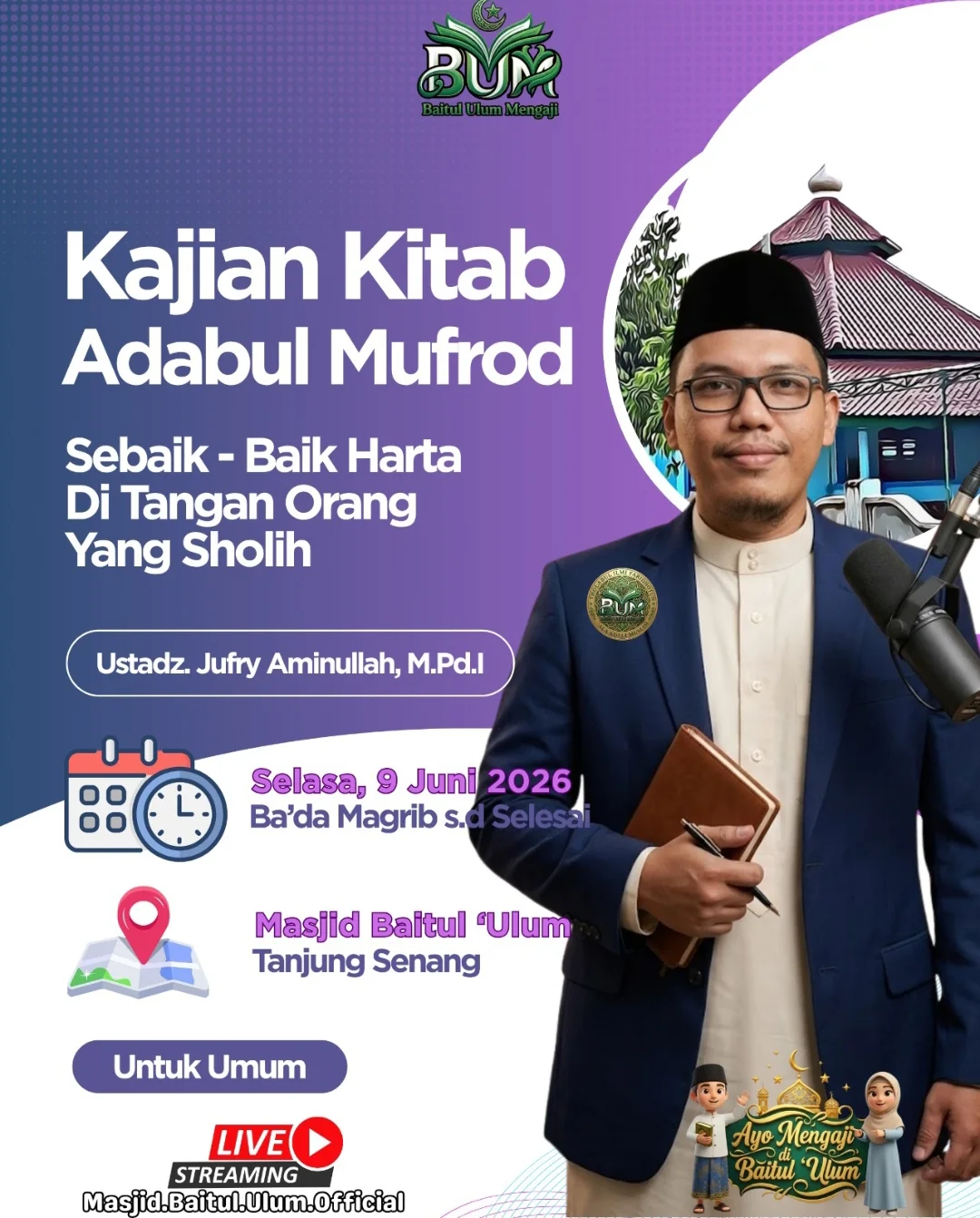 Sebaik - Baik Harta Di Tangan Orang Yang Sholeh