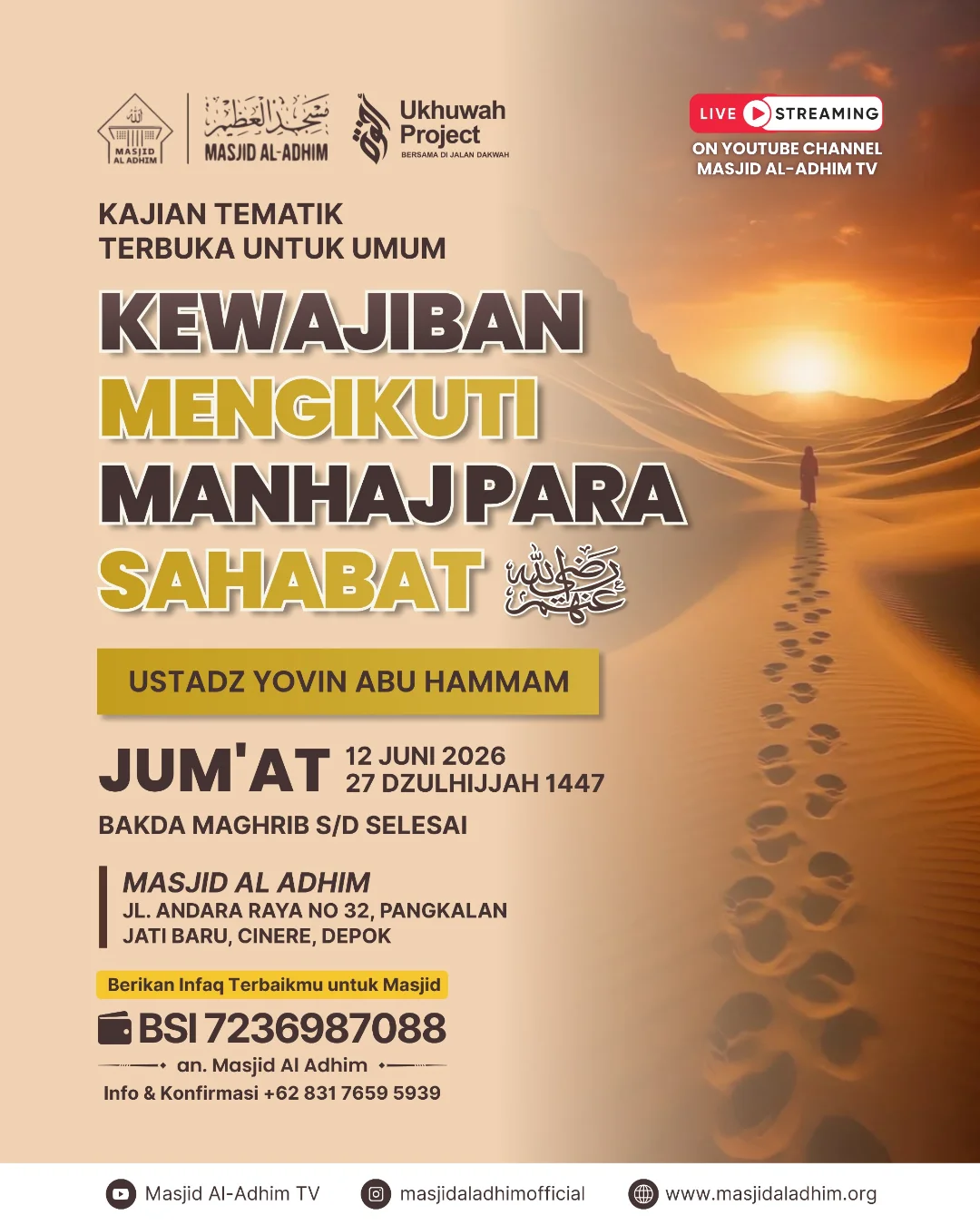 Kewajiban Mengikuti Manhaj Para Sahabat