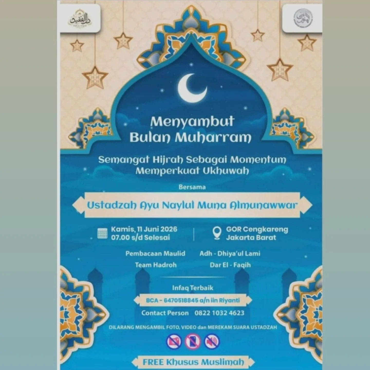Menyambut Bulan Muharram: Semangat Hijrah Sebagai Momentum Memperkuat Ukhuwah
