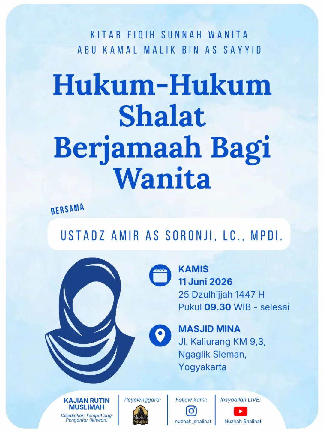 Hukum-Hukum Shalat Berjamaah Bagi Wanita