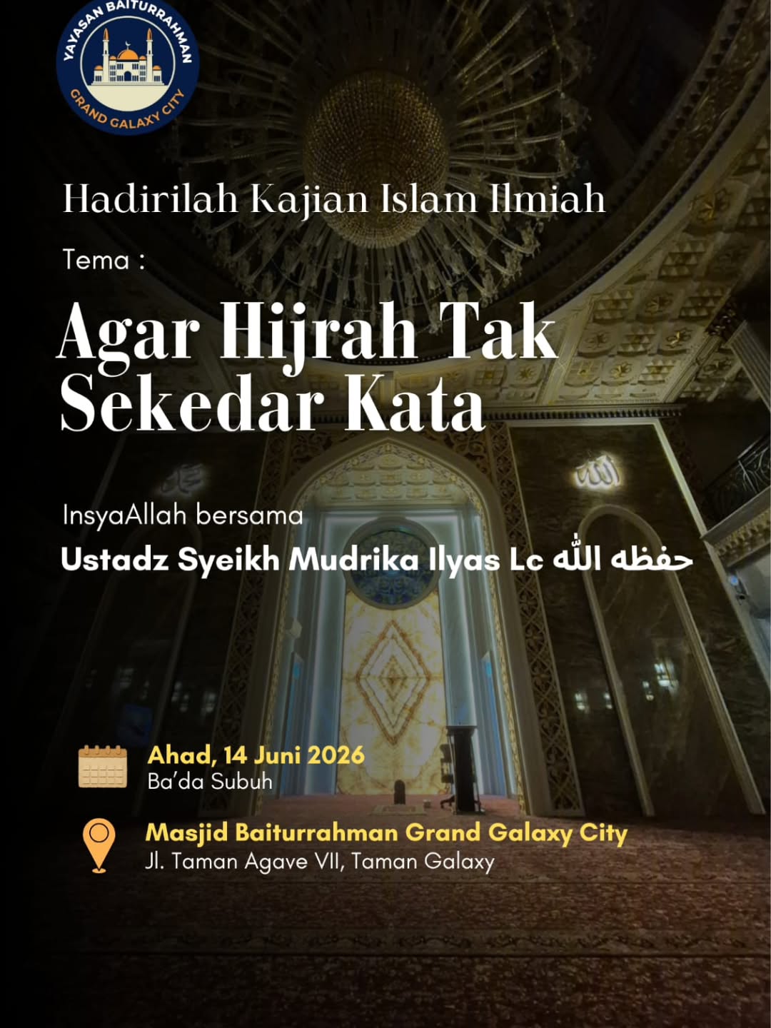 Hadirilah Kajian Islam Ilmiah