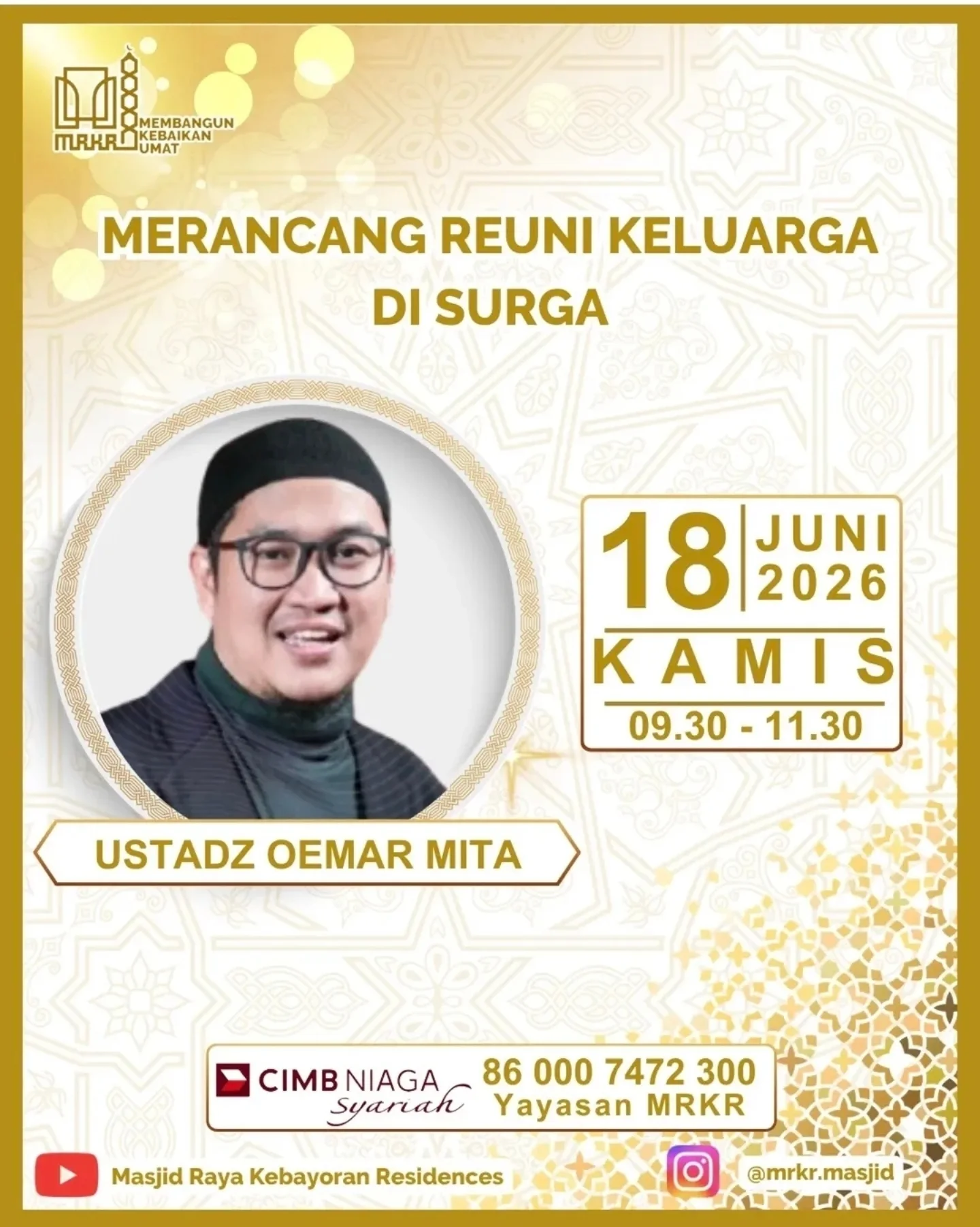 Merancang Reuni Keluarga di Surga