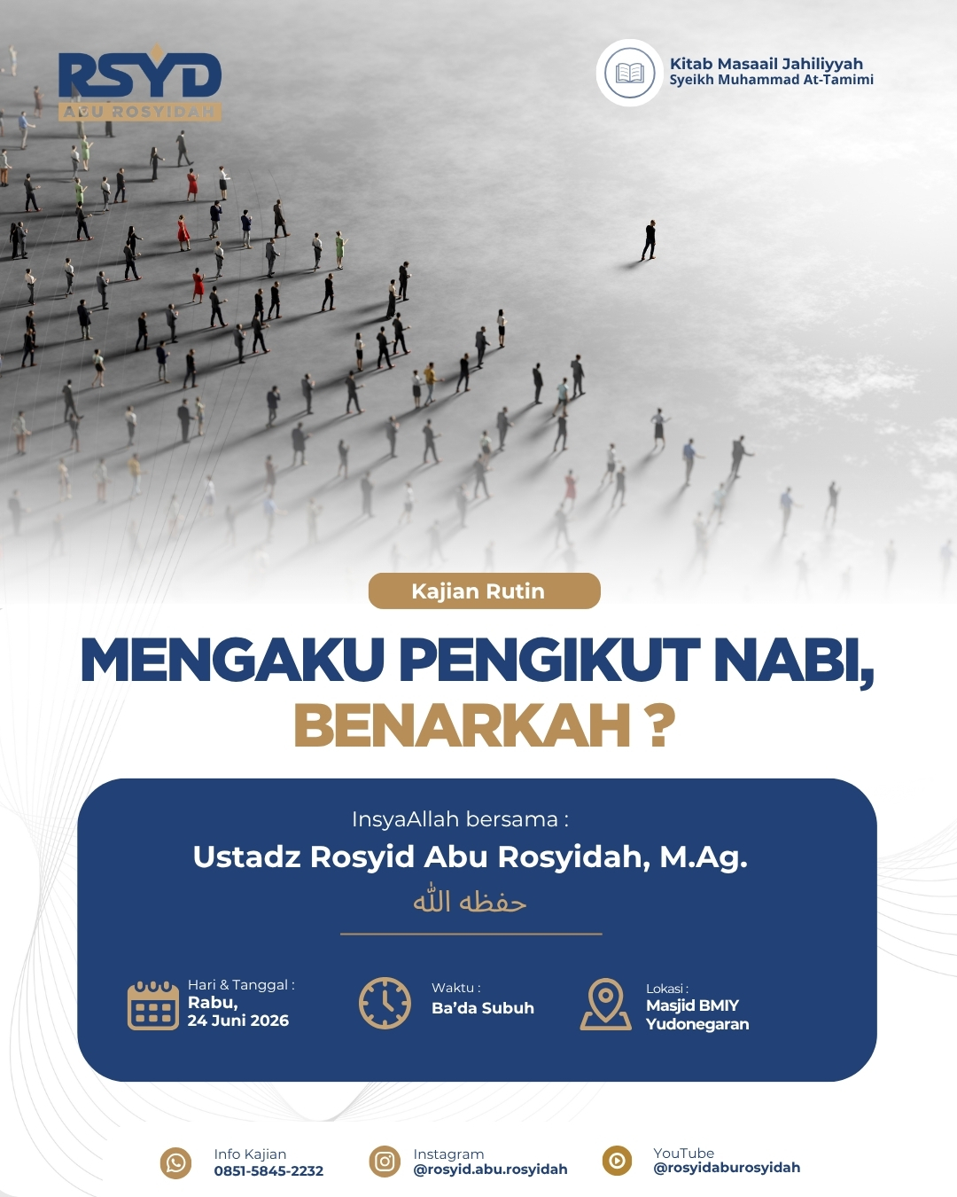 MENGAKU PENGIKUT NABI, BENARKAH ?