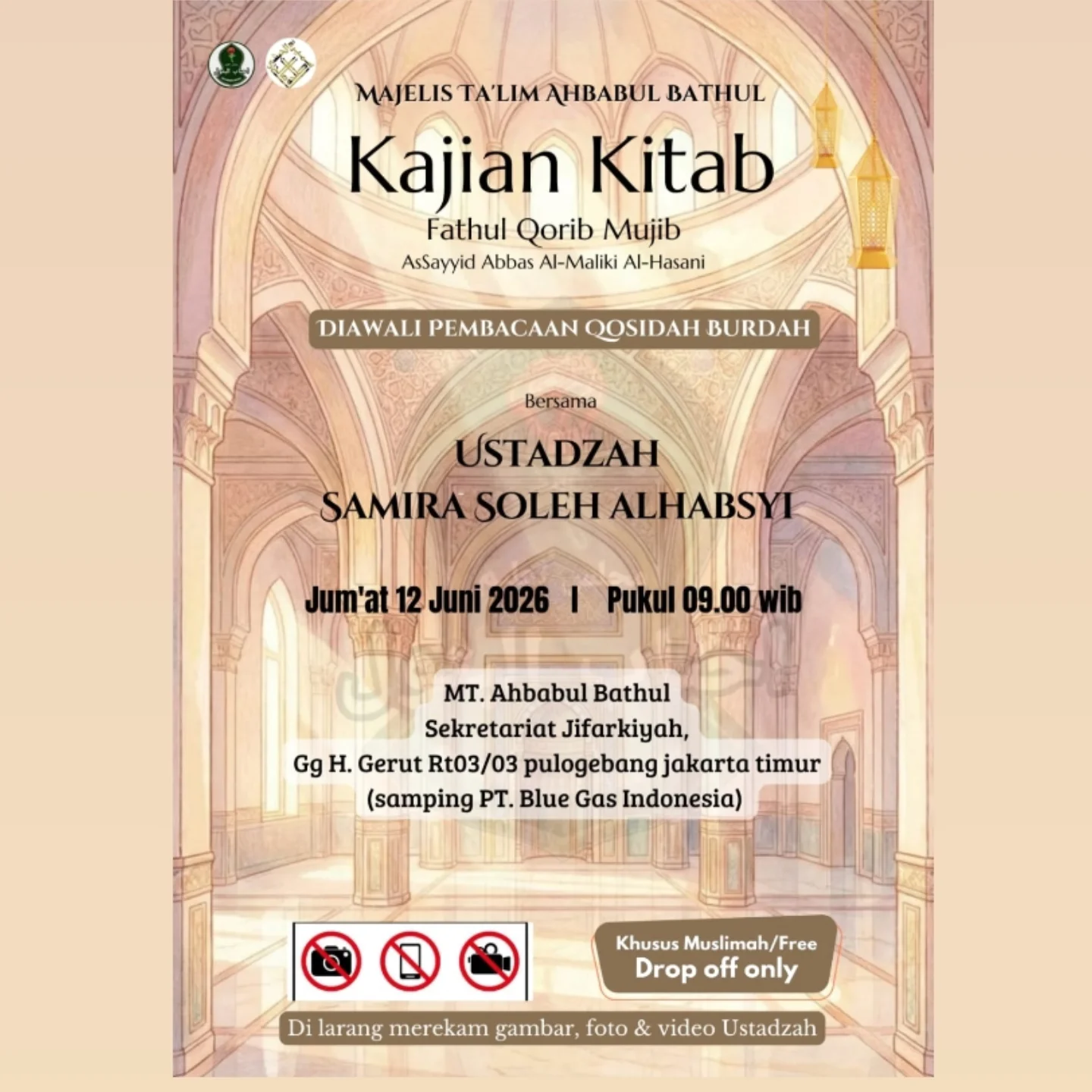 Kajian Kitab Fathul Qorib Mujib