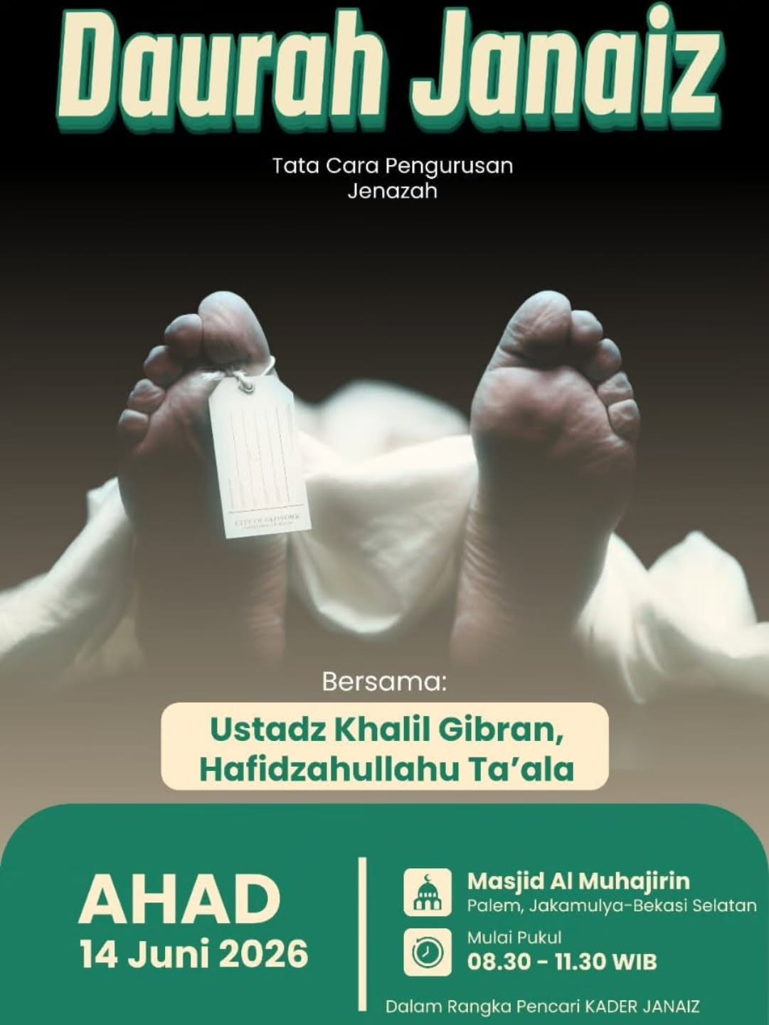 Daurah Janaiz: Tata Cara Pengurusan Jenazah