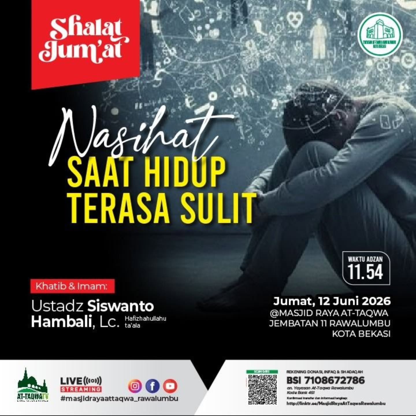 Nasihat Saat Hidup Terasa Sulit