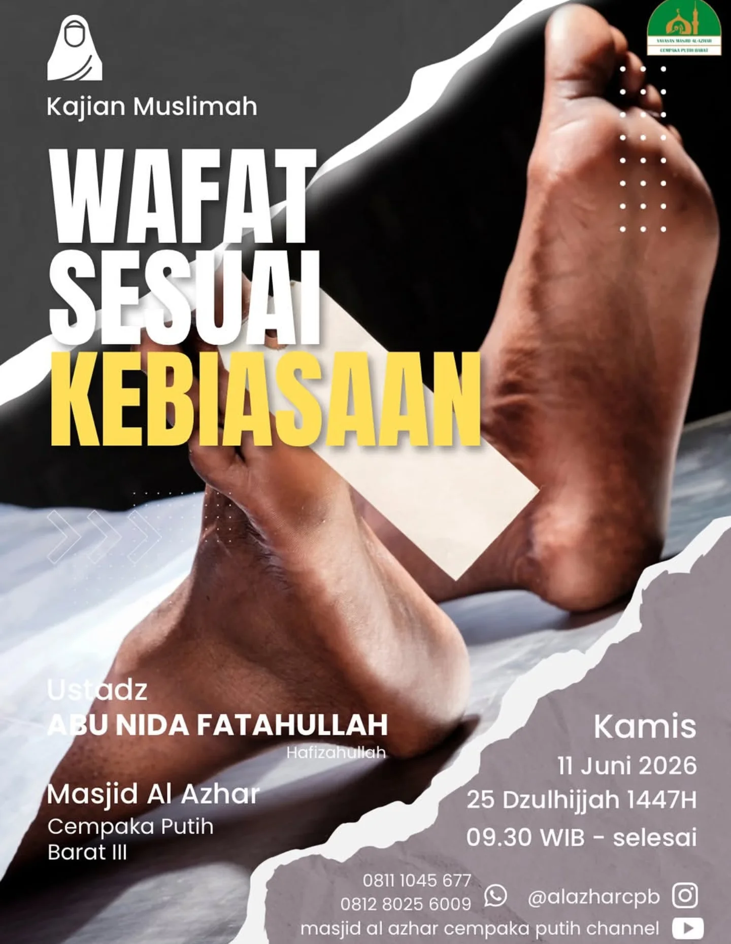 Wafat Sesuai Kebiasaan
