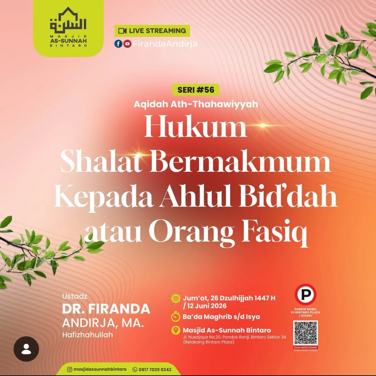 Hukum Shalat Bermakmum Kepada Ahlul Bid'ah atau Orang Fasiq