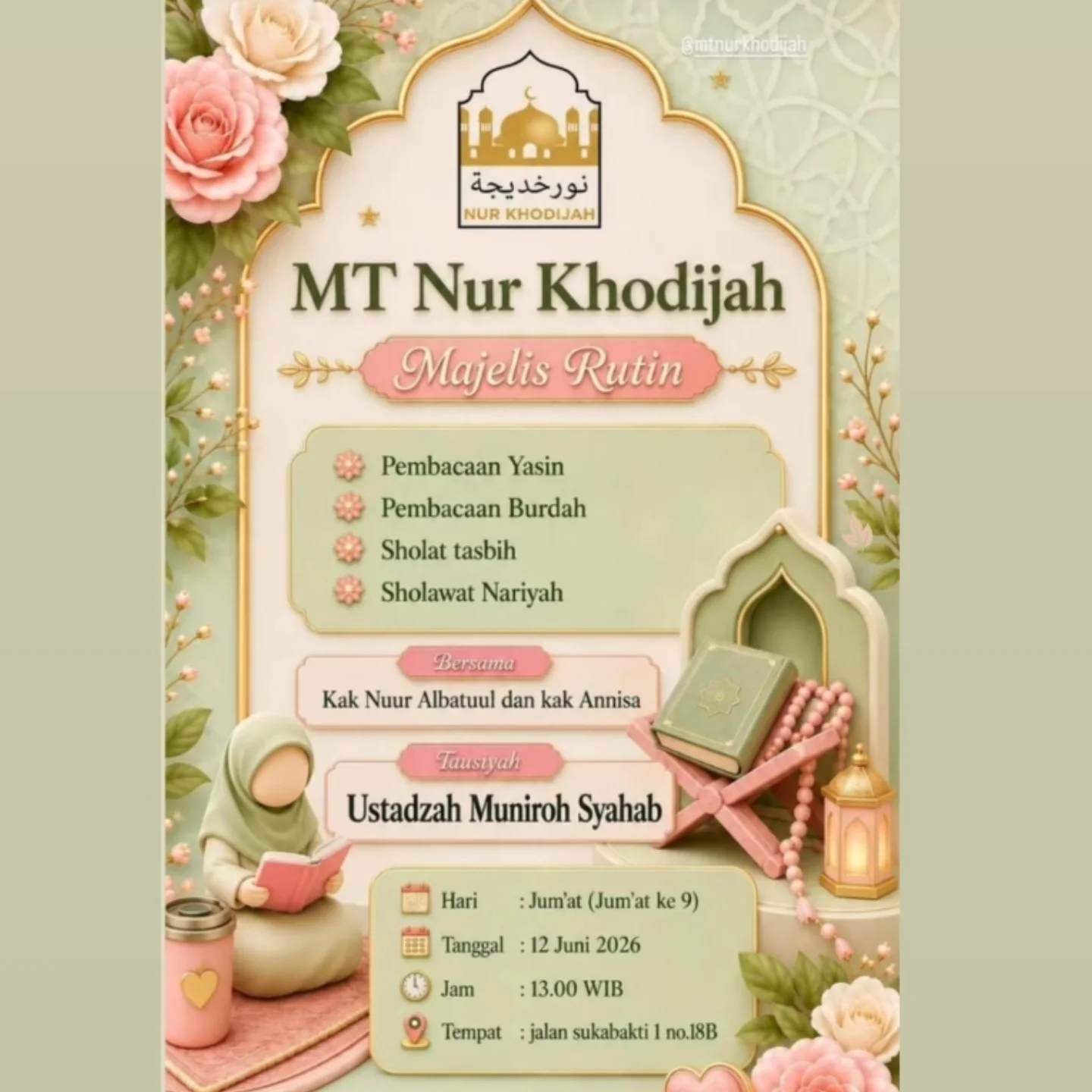 Majelis Rutin MT Nur Khodijah