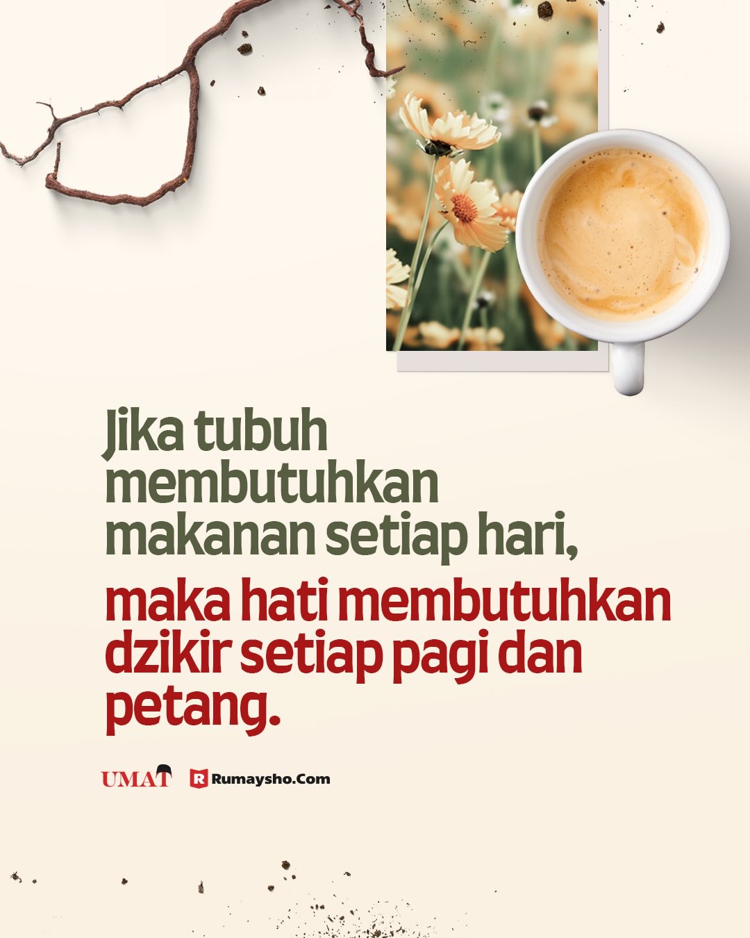 Jangan Sampai Tinggalkan Dzikir Pagi dan Petang