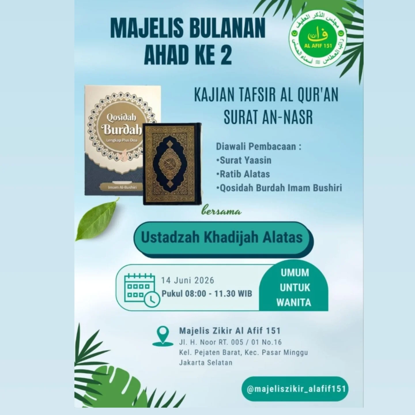 Majelis Bulanan Ahad Ke 2