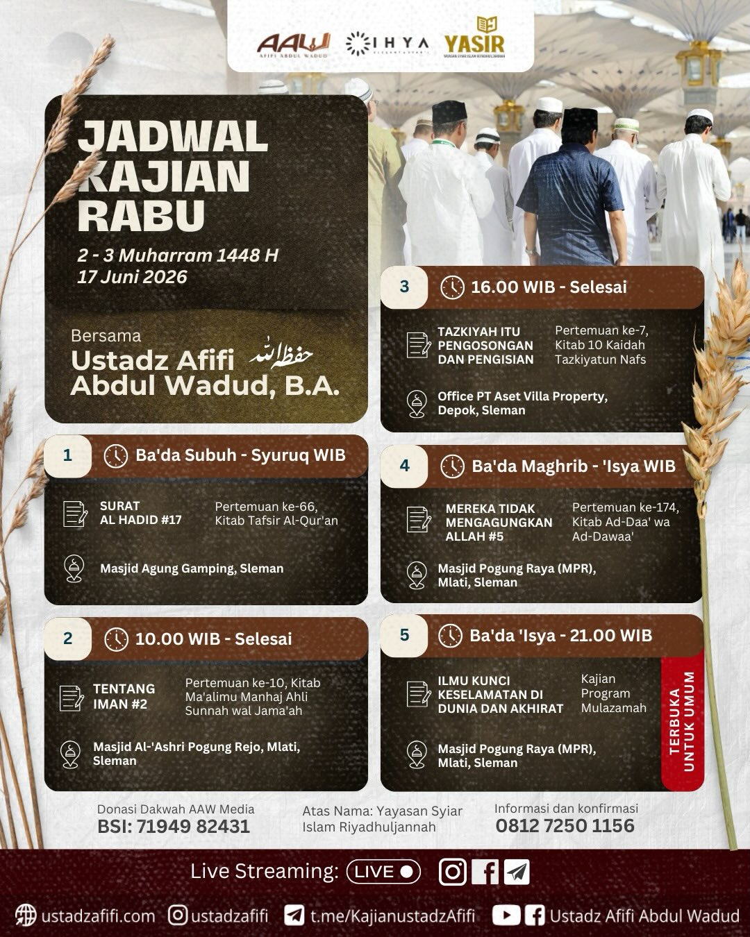 ILMU KUNCI KESELAMATAN DI DUNIA DAN AKHIRAT