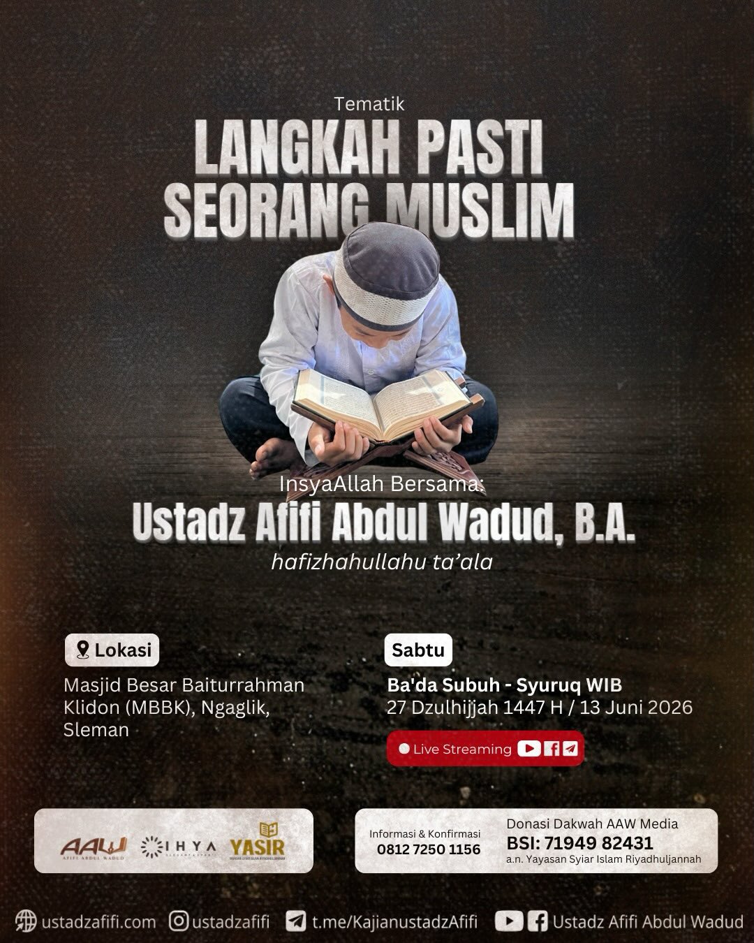 Langkah Pasti Seorang Muslim