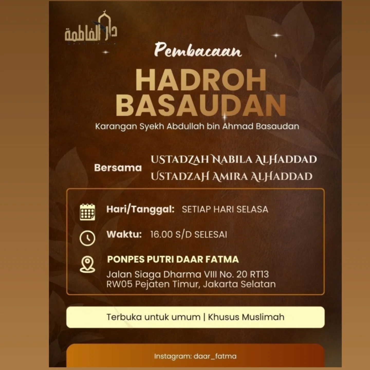 Pembacaan Hadroh Basaudan