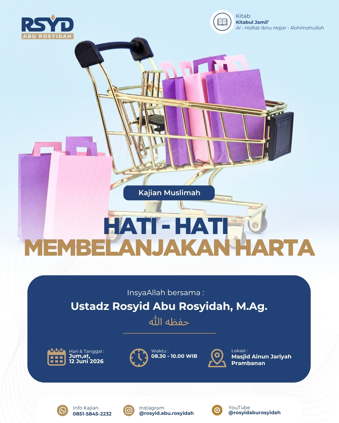 HATI - HATI MEMBELANJAKAN HARTA