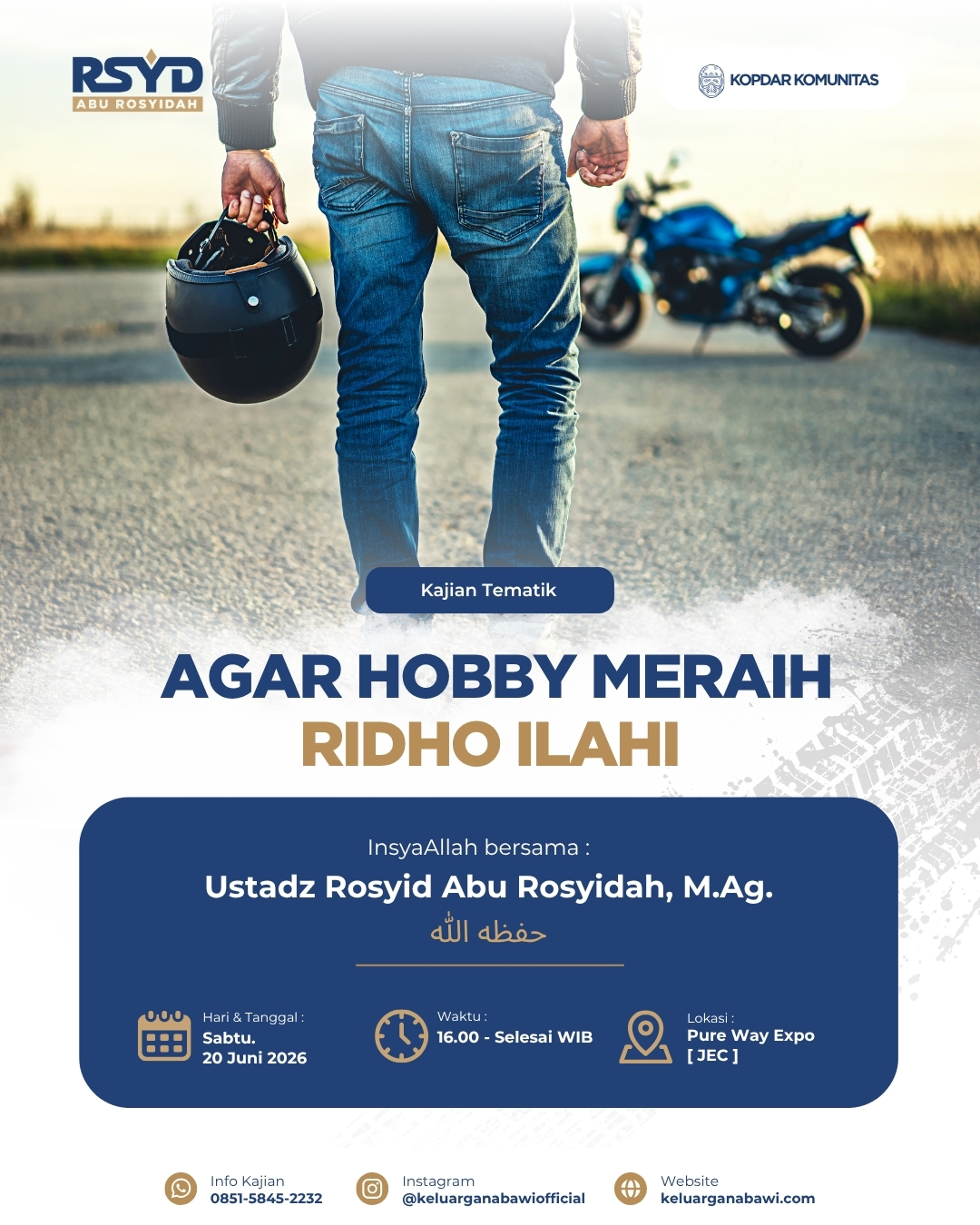 Agar Hobby Meraih Ridho Ilahi