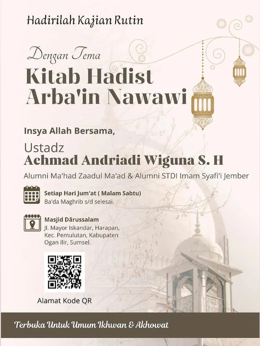 Kitab Hadist Arba'in Nawawi
